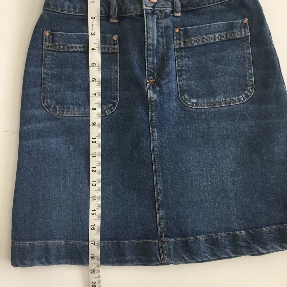 Boden Denim Women's Skirt Size 6R - Picture 7 of 7
